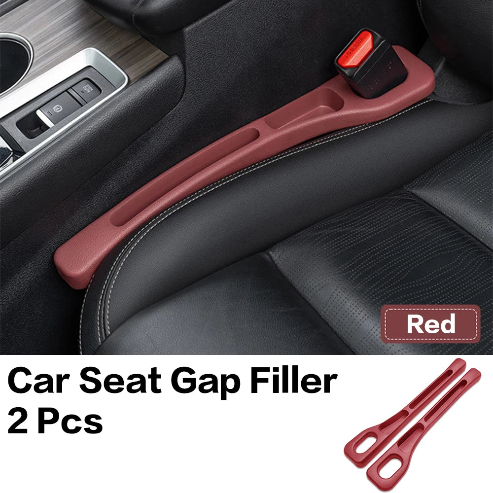 2X Car Seat Gap Filler Between Seats Crevice Interior Decoration Auto Accessories For Toyota Corolla CHR RAV4 Yaris Camry Prado
