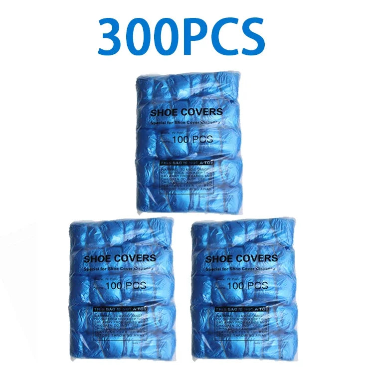 Automatic Shoe Cover Machine Smart Overshoes Dispenser T Buckle Shoe Cover Disposable PE Waterproof for Rainy Floor Clean Indoor