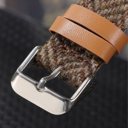 Tweed Vintage Leather Watch Belt