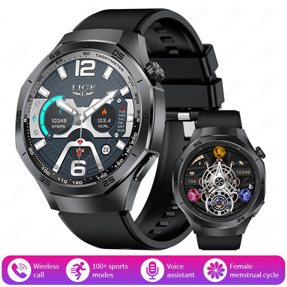 Smart Watch Movement Track Bluetooth Calling Sport Mode Heart Rate Health Monitoring