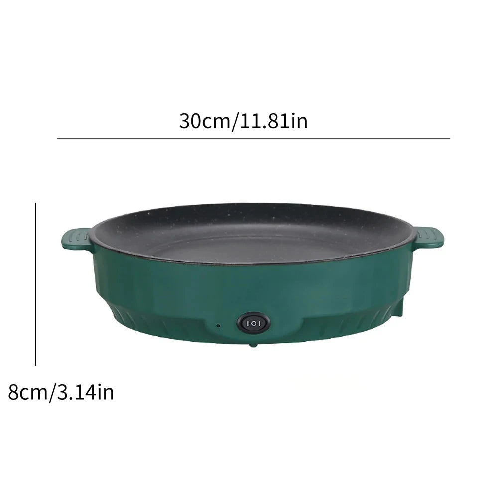 220V Multifunctional Electric Baking Tray Koekenpan Niet-Plakkerige Grill Geroosterde Pan Fornuis Barbecue Keuken Tool