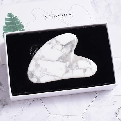 Wholesale Jade Guasha Tool Care Face Massager Natural Stone Crystal Massage Beauty Body Traditional SPA Healing Health Tools