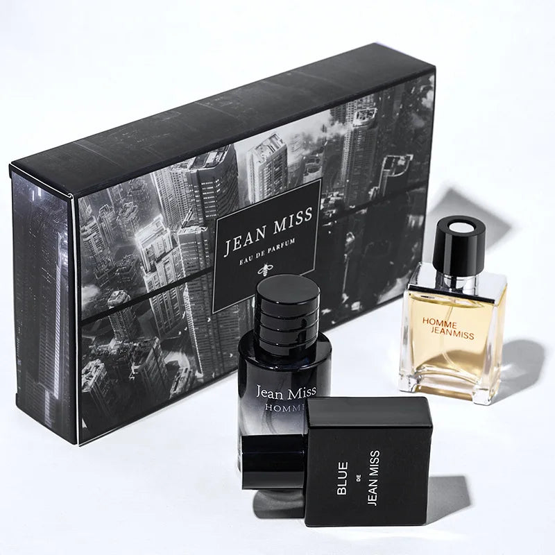 Men’s Wild Fragrance Set – 3×30ml Eau de Toilette Gift Pack, Long-Lasting Masculine Scent for Daily Wear & Special Occasions