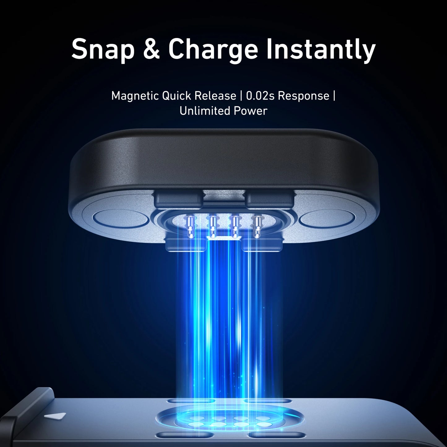 TELESIN Magnetic Waterproof Charging Side Cover Cable KIT For Gopro hero 9 10 11 12 13 Type-C Charging Cover Port Easy Removable