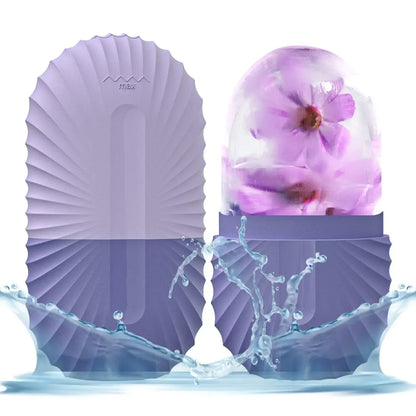 Ice Facial Roller Skin Care Beauty Lifting Contouring Tools Ice Cube Trays Ice Globe Balls Face Massager Skin Care Tool