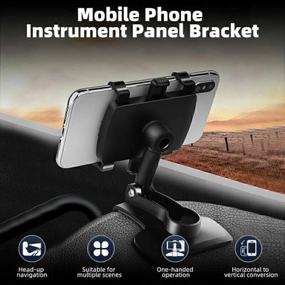 Portable Car Holder Rotatable Multifunction Dashboard/Rearview Mirror/Sun Visor Mount for iPhone Samsung Xiaomi Redmi Huawei