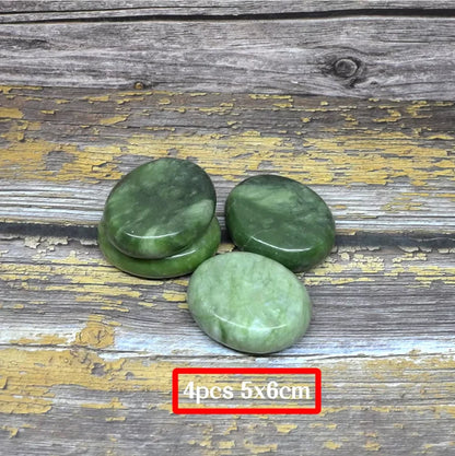 Tontin Jade glaze hot stone massage Set massager back massageador Health Care stones for massage spine basalt lava stone spa