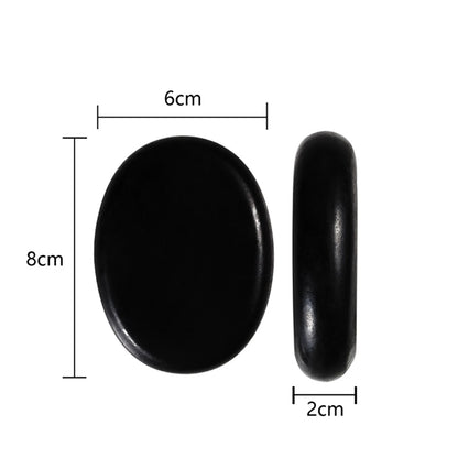 4 Pcs Professional Large Massage Kit Jade Energy Stone Set Basalt Hot Rocks Stones Relaxing For Home Salon Relaxion Massage Body