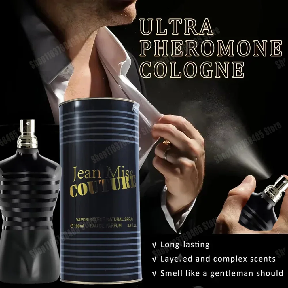 Pheromone Perfume Spray Men Parfume Intimate Partner Flirting Seduction Erotic Perfumes Sexy Fragrance Body Scent 100ML