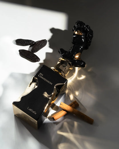100ml Lattafa His Confession Fragrance Original High end Makeup Parfum Longlasting   Unisex Spray Luxury Arabic Fragrance