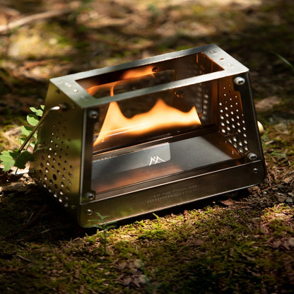 Stainless Steel Mini Camping Firewood Stove