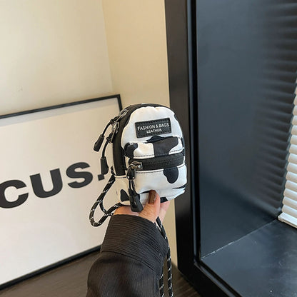 Fashionable Korean-style outdoor coin purse, exquisite ladies' single-shoulder bag, travel headphones, storage coin purse, 1 set