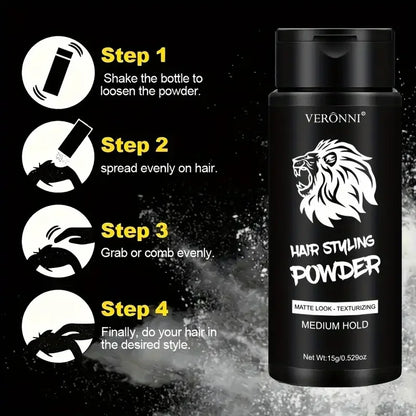 Unisex Hair Defining Powder-Long-Lasting,Volume,Matte Finish, for Men and Women, Hold Root Lifting  Fluffy Increase Hair Powder