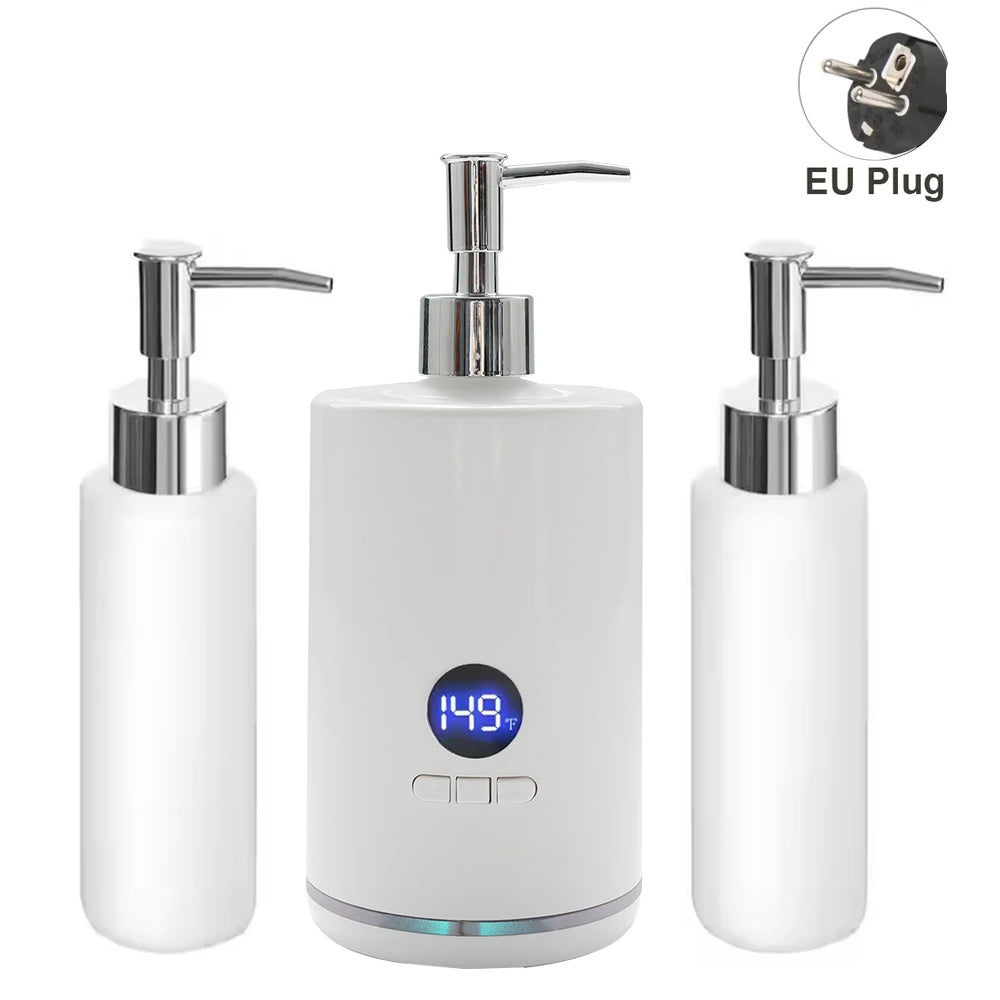 Single Bottle Massage Oil Heater Adjustable Multifunction Lotion Cream Heater Portable Quick Heating for Salon Spa EU/US Plug