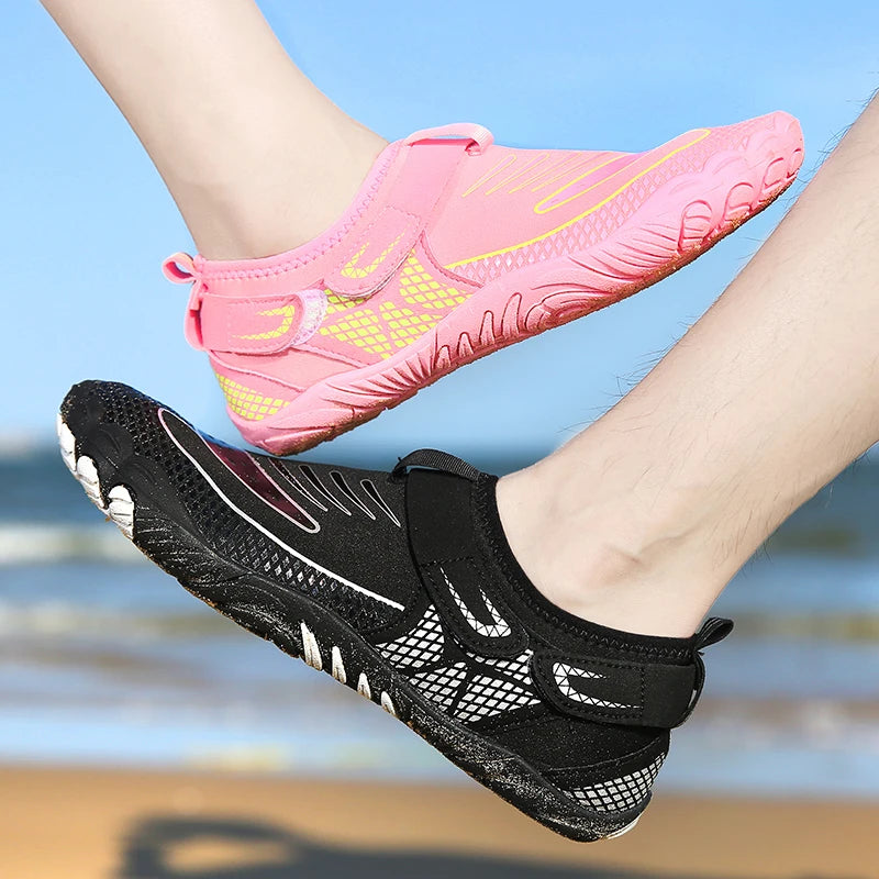 Swimming Shoes Men Beach Aqua Shoes Women Quick Dry Barefoot Upstream Surfing Slippers Hiking Water Shoes Wading Unisex Sneakers