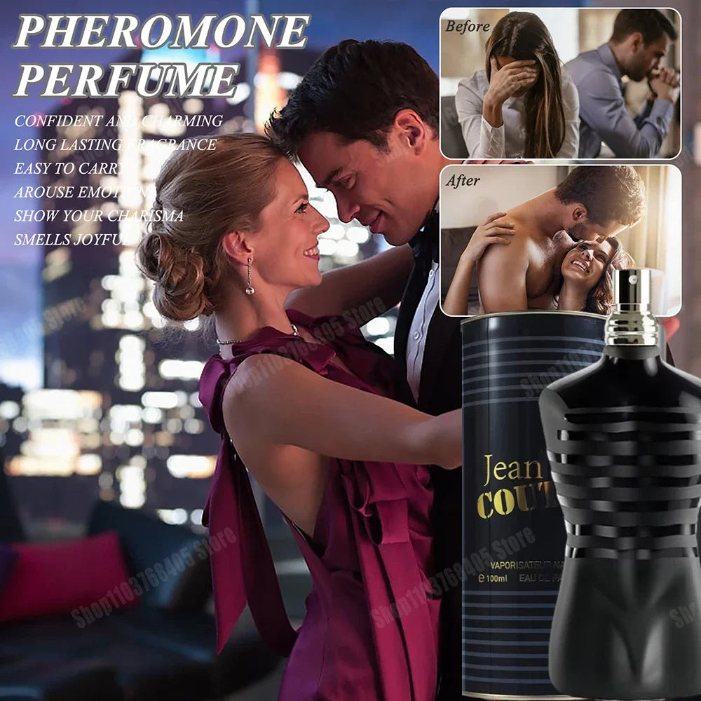 Pheromone Perfume Spray Men Parfume Intimate Partner Flirting Seduction Erotic Perfumes Sexy Fragrance Body Scent 100ML