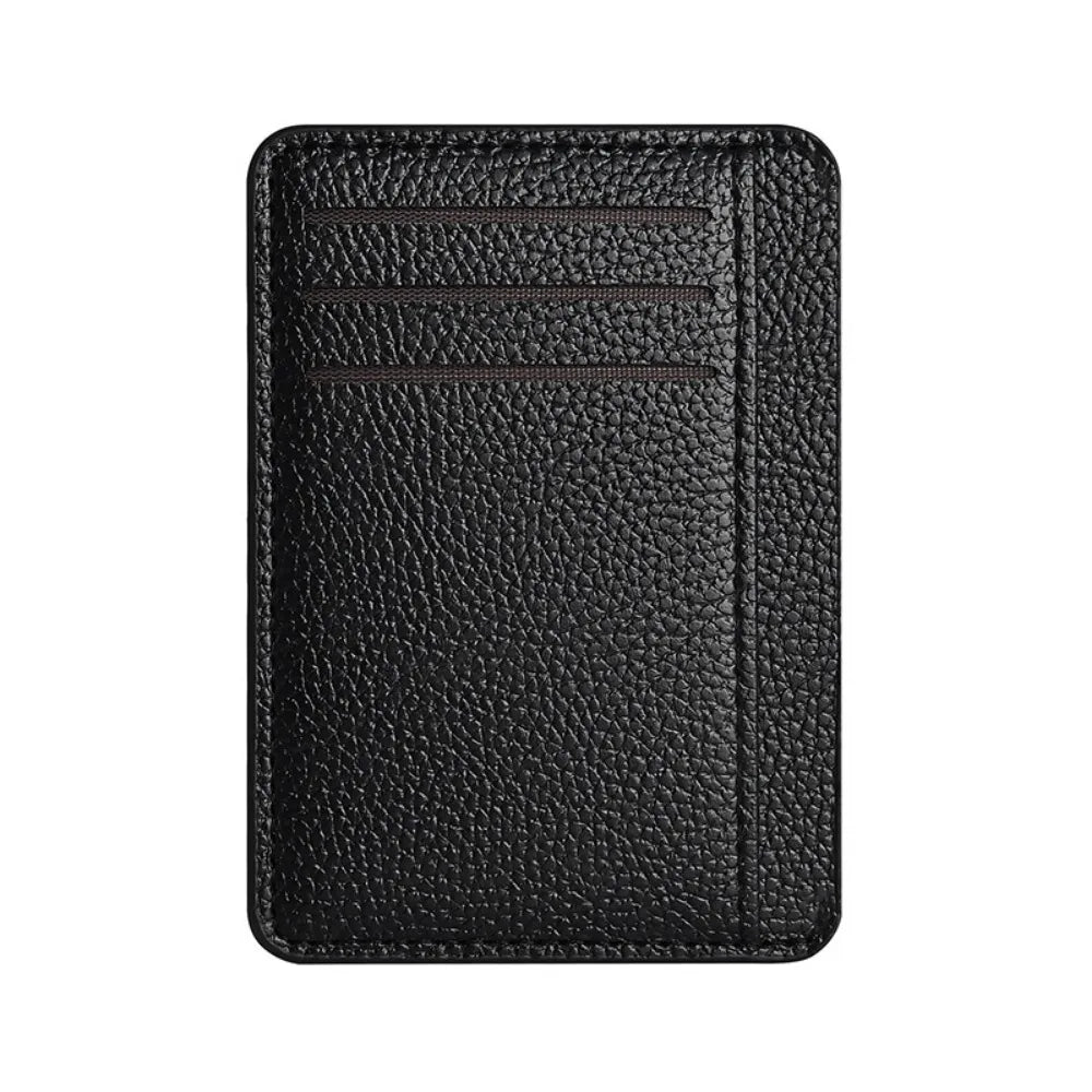 Men's Slim Minimalist Front Pocket Wallets RFID Blocking Credit Card Holder Portable Leather Wallets