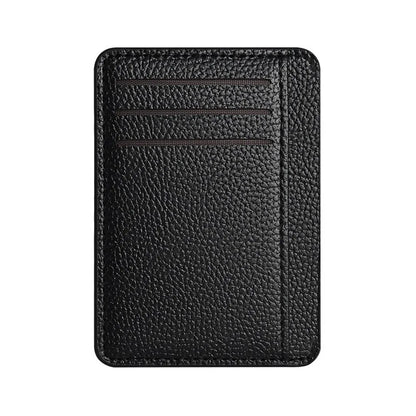 Men's Slim Minimalist Front Pocket Wallets RFID Blocking Credit Card Holder Portable Leather Wallets