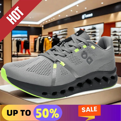 NEW Men Sports Running Shoes Casual Marathon Sneakers Breathable Lightweight Comfort Luxury Brand Men Athletic Tenis Sneakers