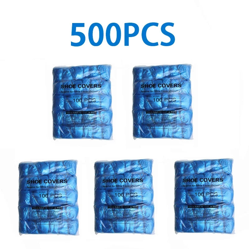 Automatic Shoe Cover Machine Smart Overshoes Dispenser T Buckle Shoe Cover Disposable PE Waterproof for Rainy Floor Clean Indoor