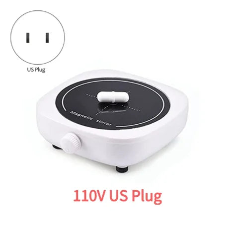 Magnetic Stirrer Mini Lab Stir Mixer Portable Stirrer Plate with Stir Bar 2L 4000RPM for Laboratory