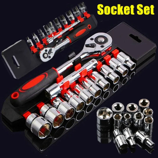 Juego de llaves de vaso de 12 piezas, kit de herramientas de reparación de motocicletas y bicicletas, herramientas de reparación de coches, barcos, automóviles, multillave para bicicleta