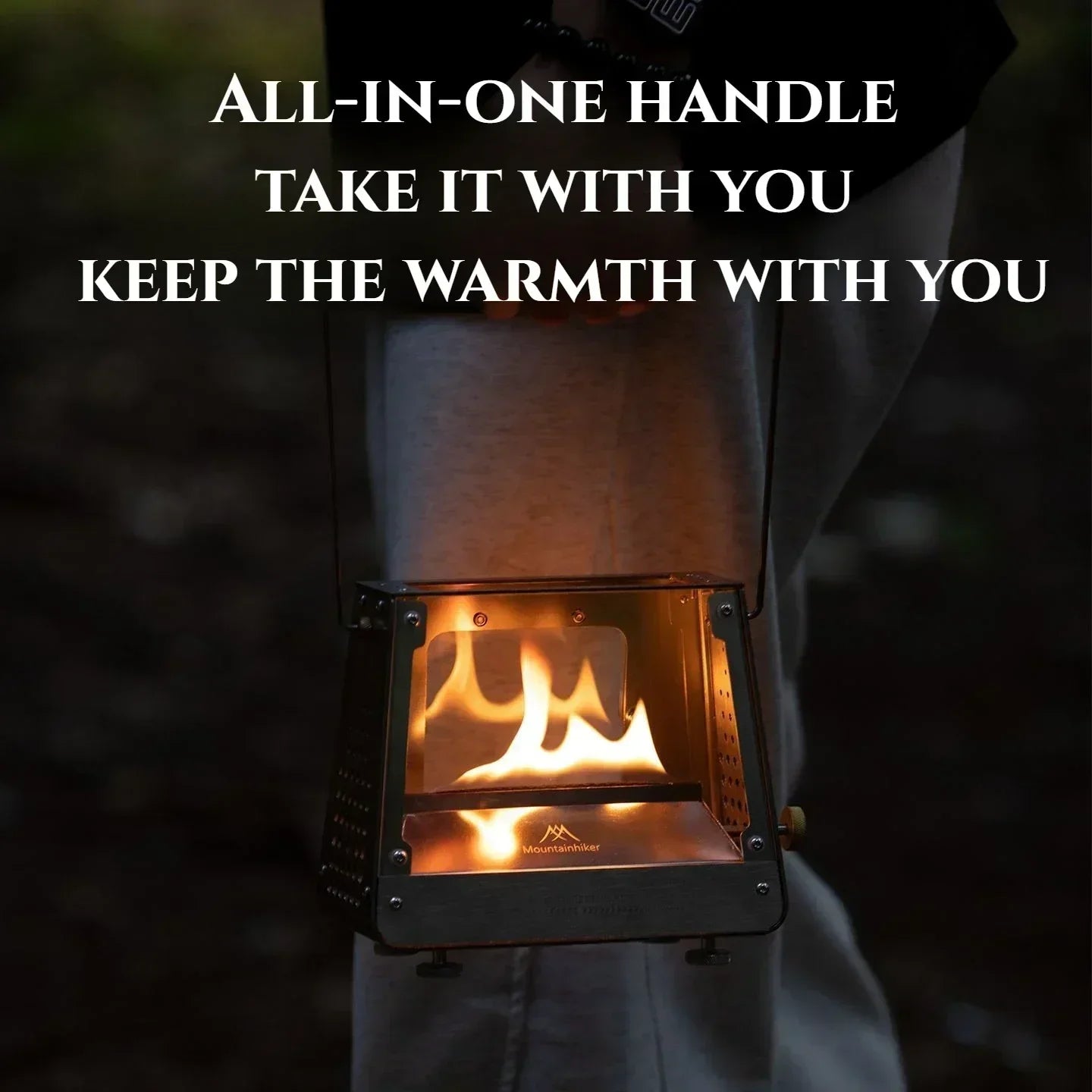 Stainless Steel Mini Camping Firewood Stove