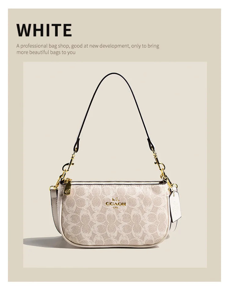 Elegant Women's Underarm Bag Hot Popular Ladies Shoulder Bag PU Leather Luxury Handbag Ladies Bag Designer Crossbody Bag