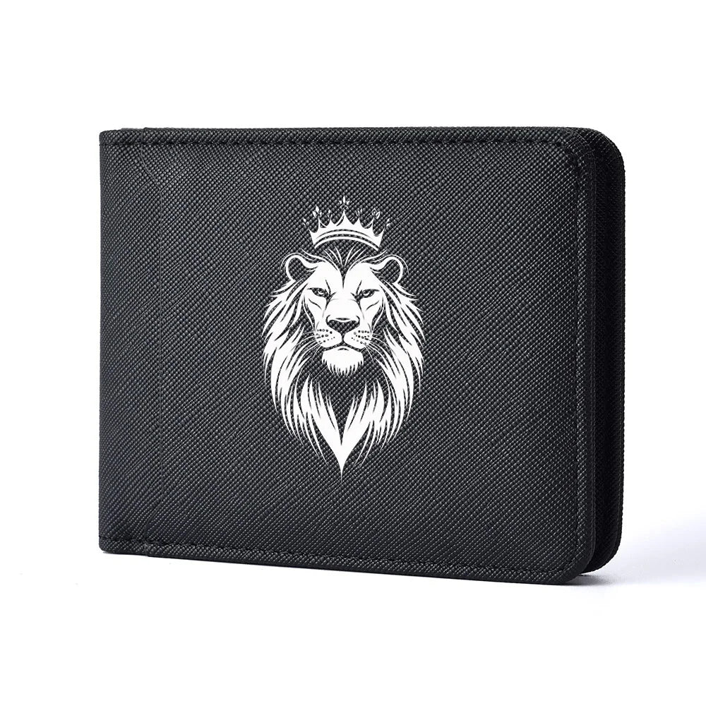 New Men's Wallet Short Ultra-Thin Personalized Design Multi-Card Slot Man's Wallet Multi-Functional Credit Card Holder