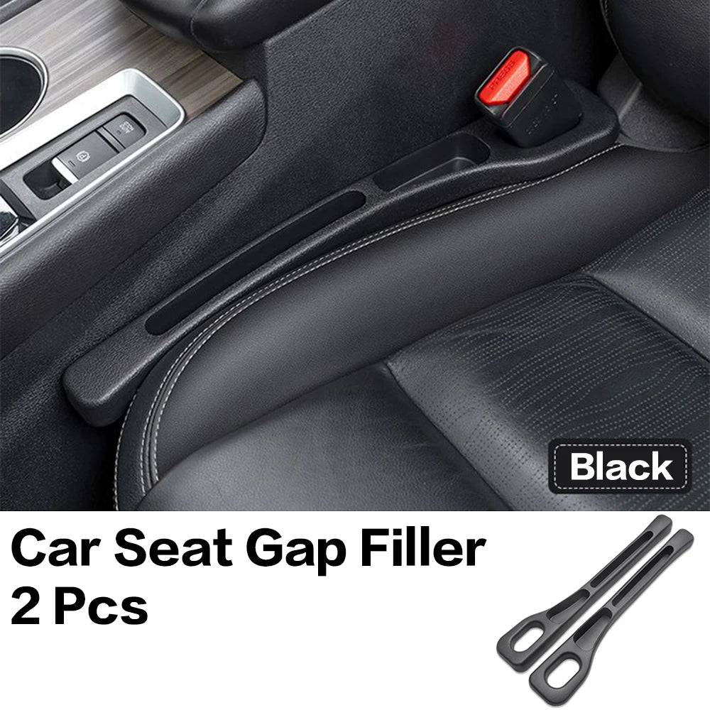 2X Car Seat Gap Filler Between Seats Crevice Interior Decoration Auto Accessories For Toyota Corolla CHR RAV4 Yaris Camry Prado