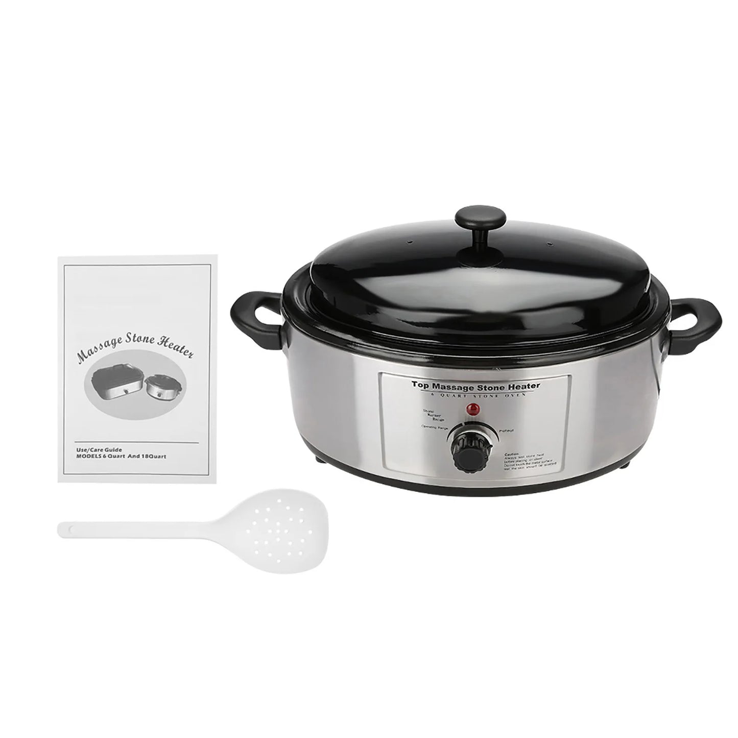 6 Quart Hot Massage Stone Heater Spa Salon Warmer Heating Device Volcanic Heater Stone Warmer Heater UK Plug 220V