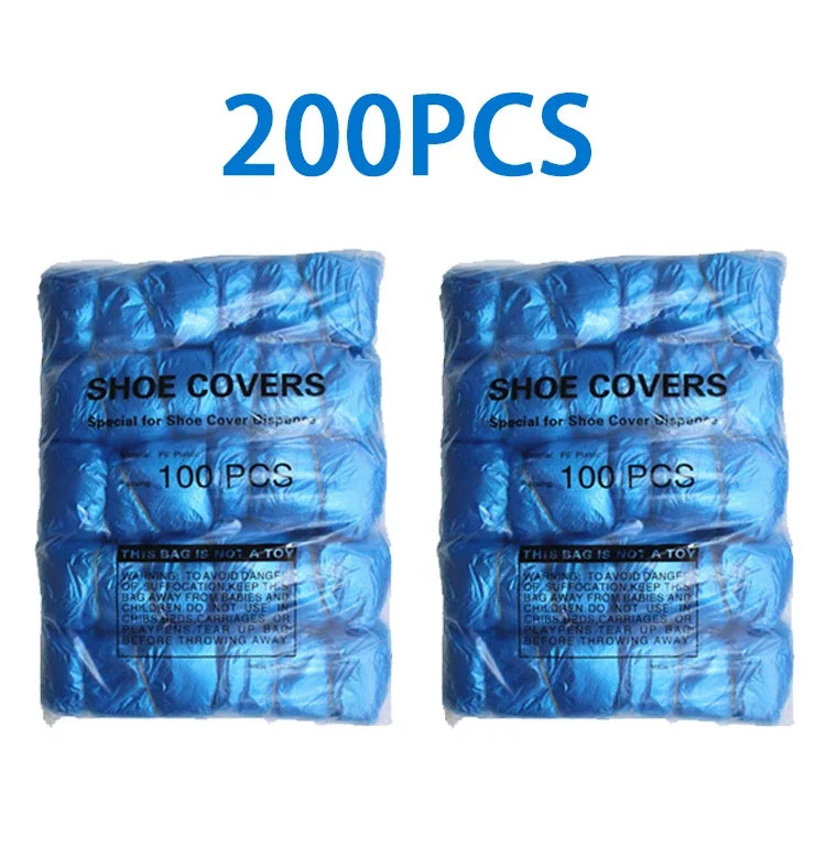 Automatic Shoe Cover Machine Smart Overshoes Dispenser T Buckle Shoe Cover Disposable PE Waterproof for Rainy Floor Clean Indoor