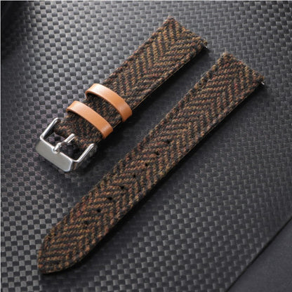Tweed Vintage Leather Watch Belt
