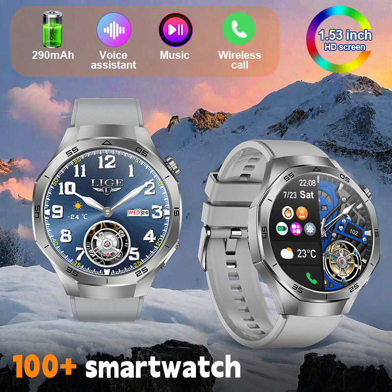 Smart Watch Movement Track Bluetooth Calling Sport Mode Heart Rate Health Monitoring